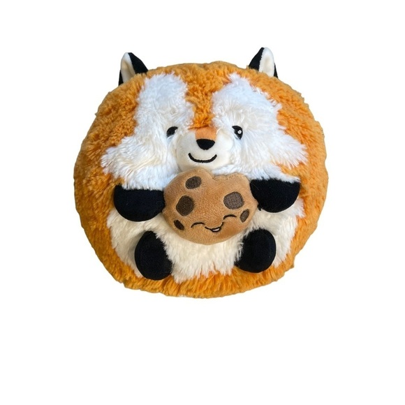 Squishable Mini Fox With Cookie Plush Retired Excellent condition - Picture 1 of 7